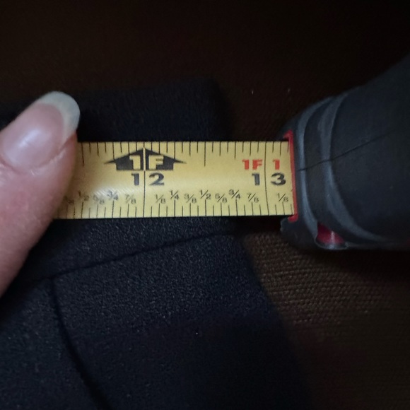 Evan Picone Black Vintage Dress Pants. High Waisted Pleated In Front Lined Sz 4 - Picture 11 of 11